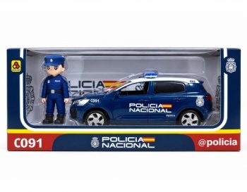 Set POLICIA NACIONAL con figura.