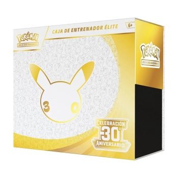 POKEMON Celebración 30 Aniversario caja entrenador Élite.
