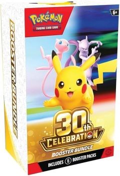 Pokemon 30 Aniversario Booster en INGLÉS.