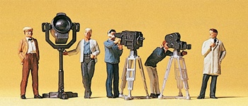 Equipo de camaras y televisión.