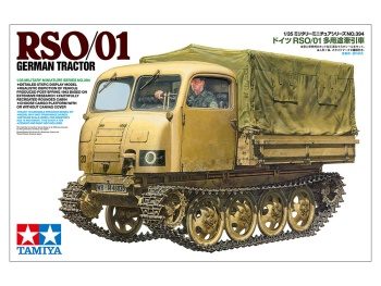 German tractor RSO/01. Kit plástico escala 1/35.